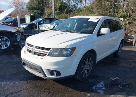 2017 Dodge Journey Gt из США, поврежденный, VIN 3C4PDCEGXHT584237